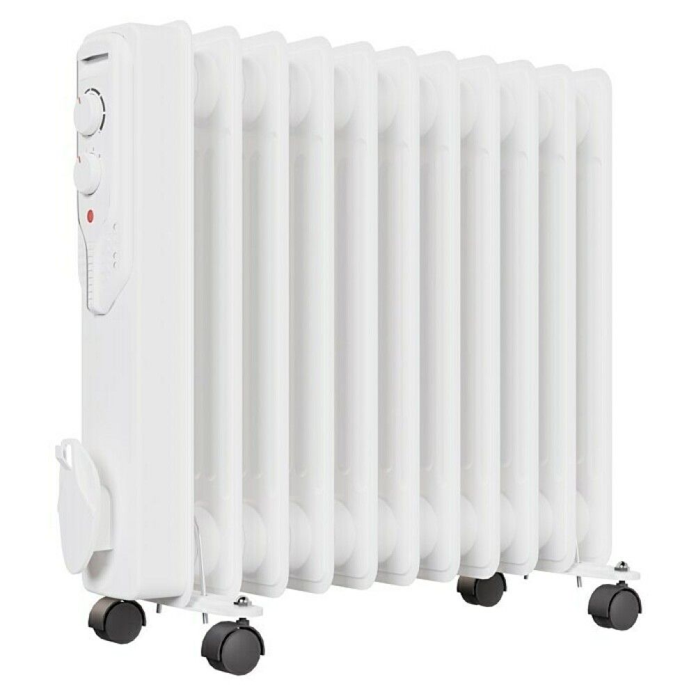 Õliradiaator Voltomat HEATING 2500 W, valge