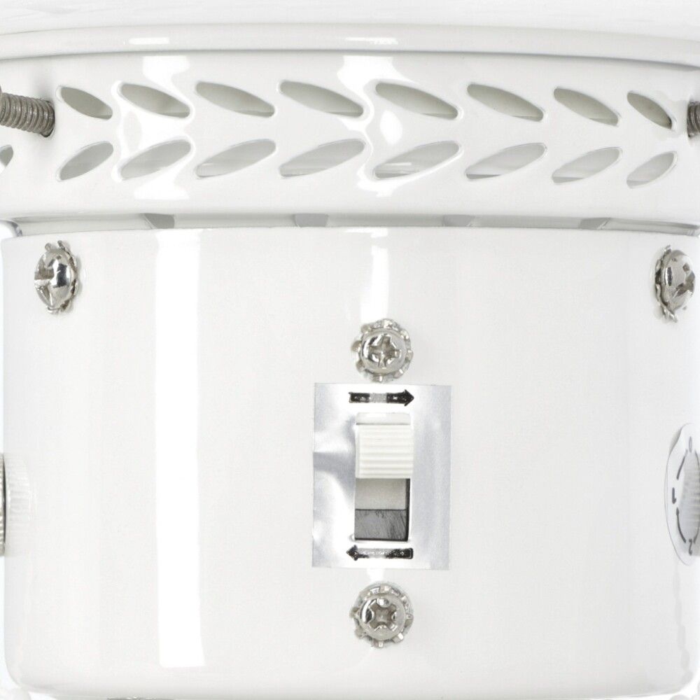 Valgusti ventilaatoriga Proklima Bungonia valge