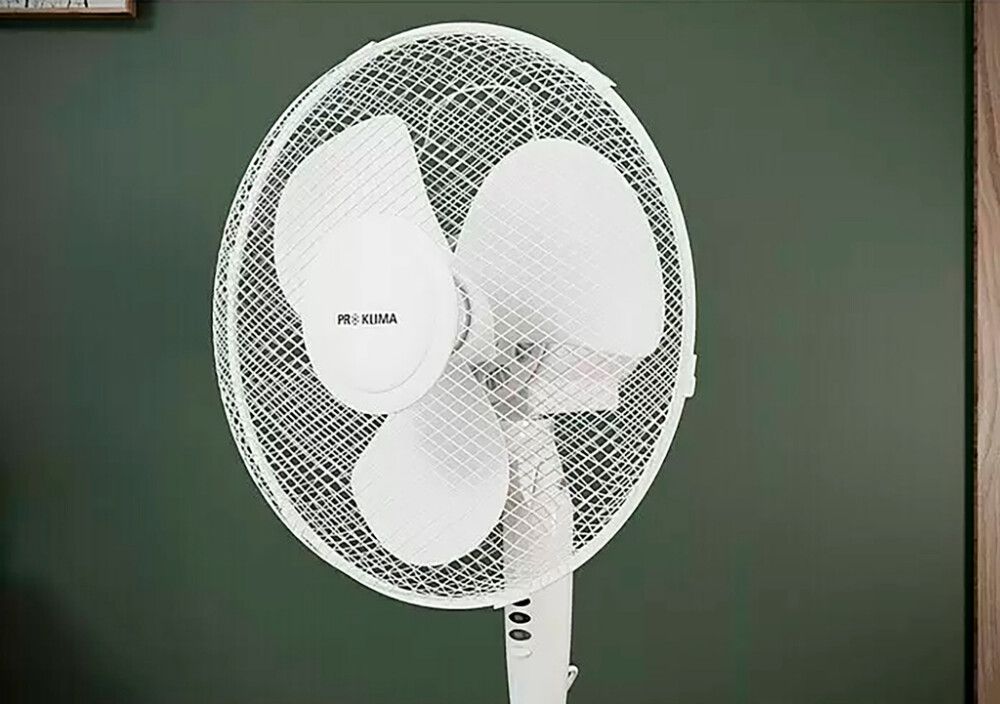 Põrandaventilaator Proklima valge