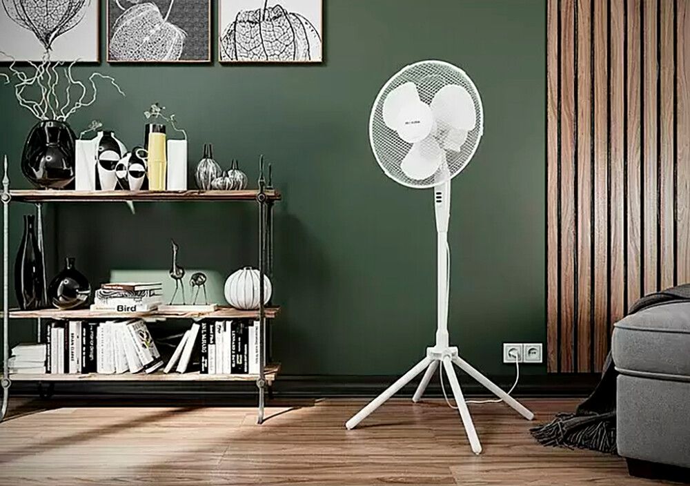 Põrandaventilaator Proklima valge