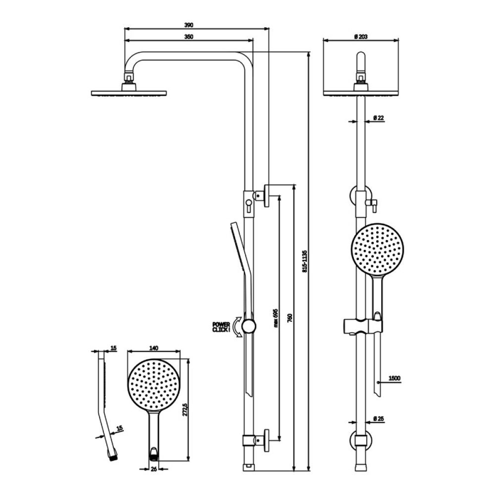 Dušikomplekt Camargue Samsø Blåvand