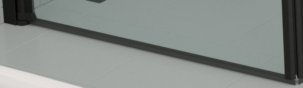 Dušiseina ülaprofiilid Camargue Skärgård must 2 tk