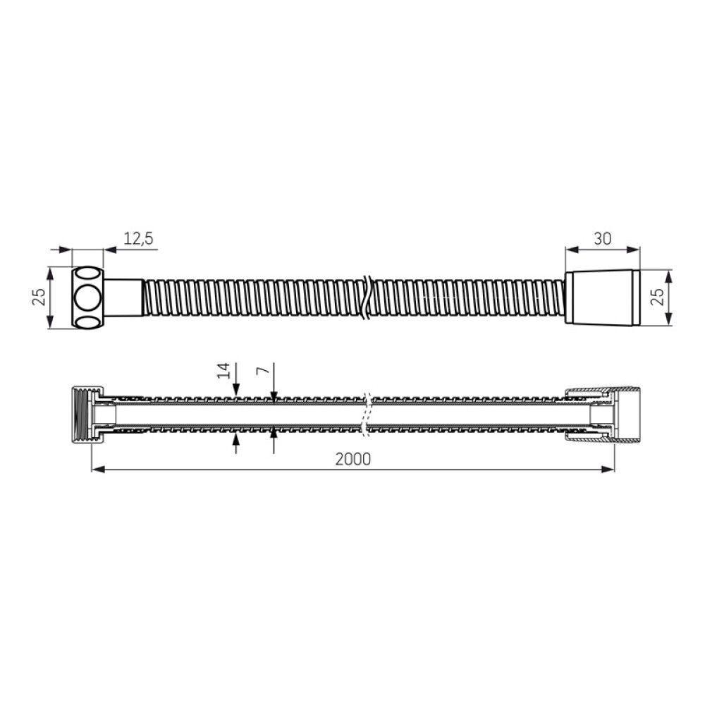 Dušivoolik Camargue Samsø Femo 2 m