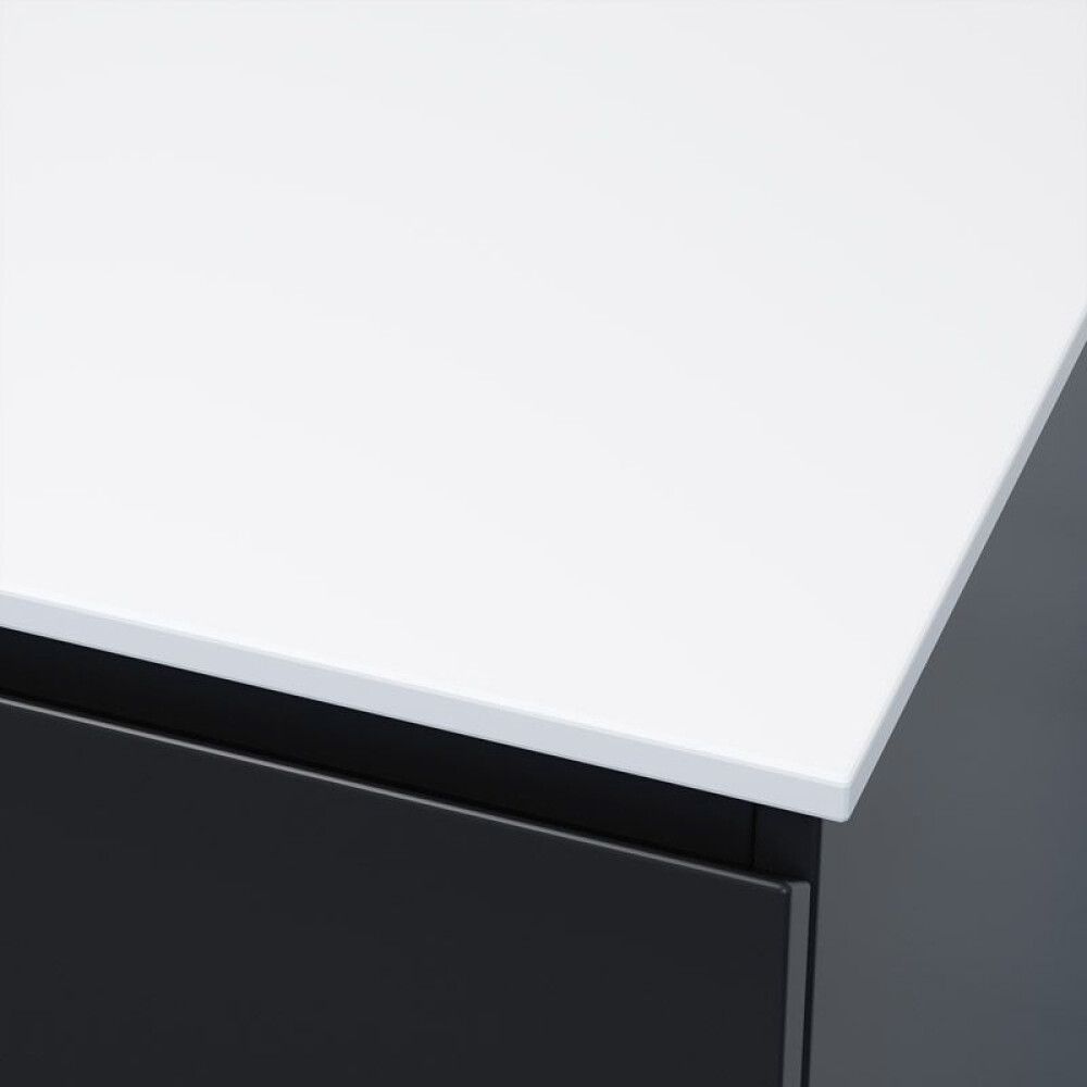 Valamu töötasapind Camargue Skärgård IQ kompakt matt valge