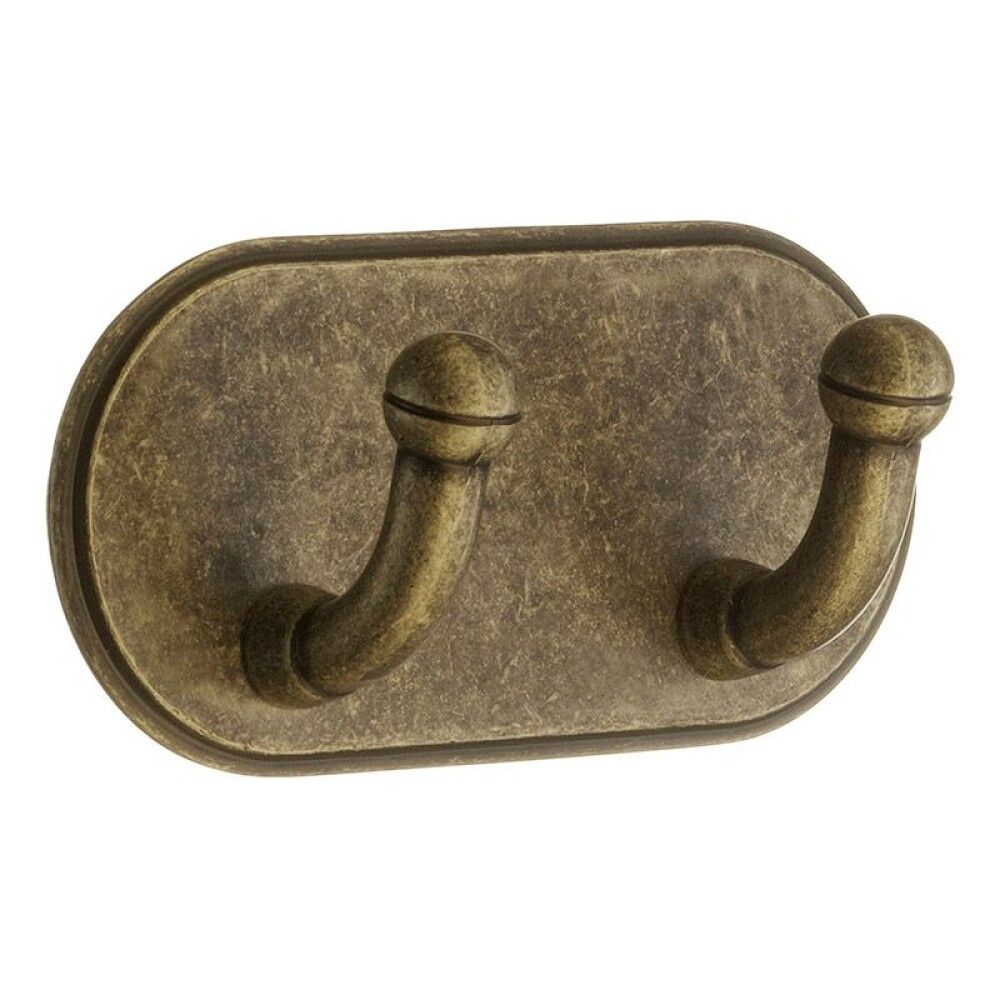 Nagi BA1121 antiikmessing kahe konksuga