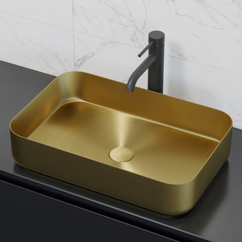 Valamu Camargue Skärgård Lindingö 52 x 34 cm harjatud messing