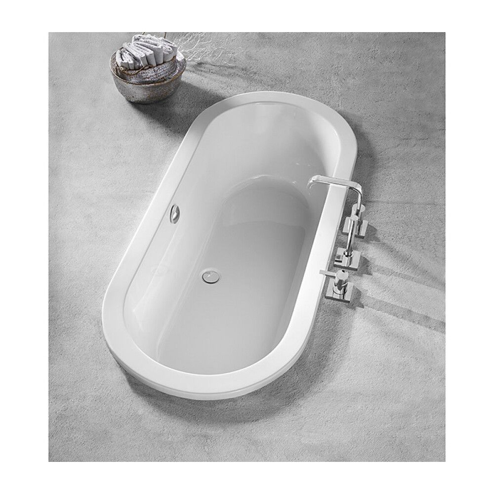 Akrüülvann Camargue St. Jean ovaalne 180 x 80 cm