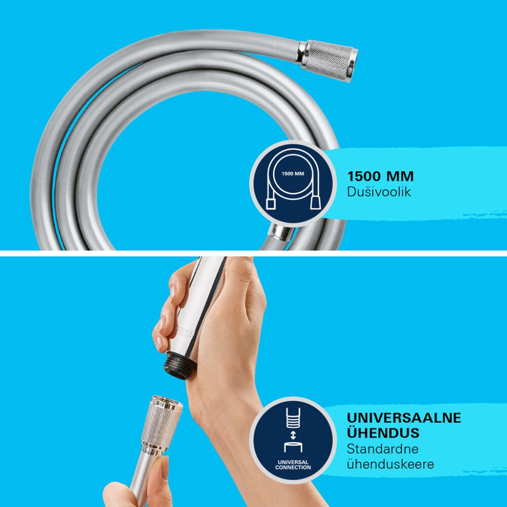 Dušivoolik Grohe Vitalio Flex 150 cm