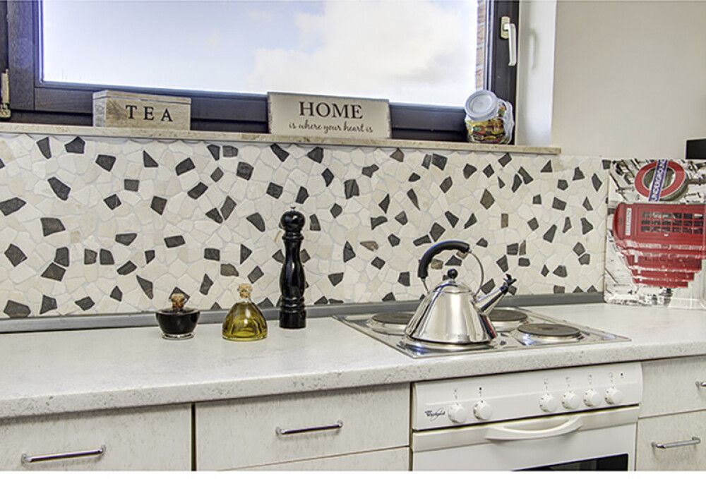 Looduskivimosaiik HuH Mosaik Bali Ciot mix BianconeJava 30,5 x 30,5 cm