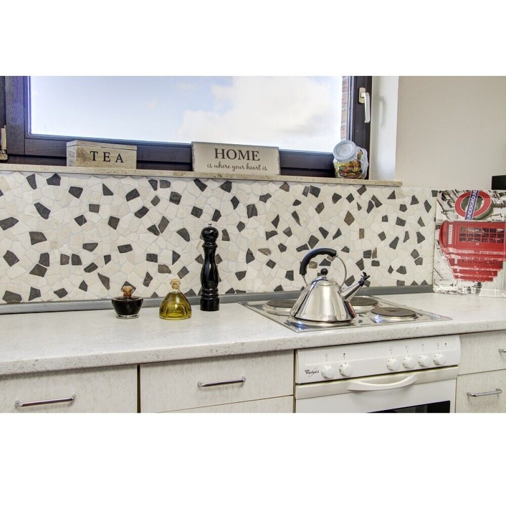 Looduskivimosaiik HuH Mosaik Bali Ciot mix BianconeJava 30,5 x 30,5 cm