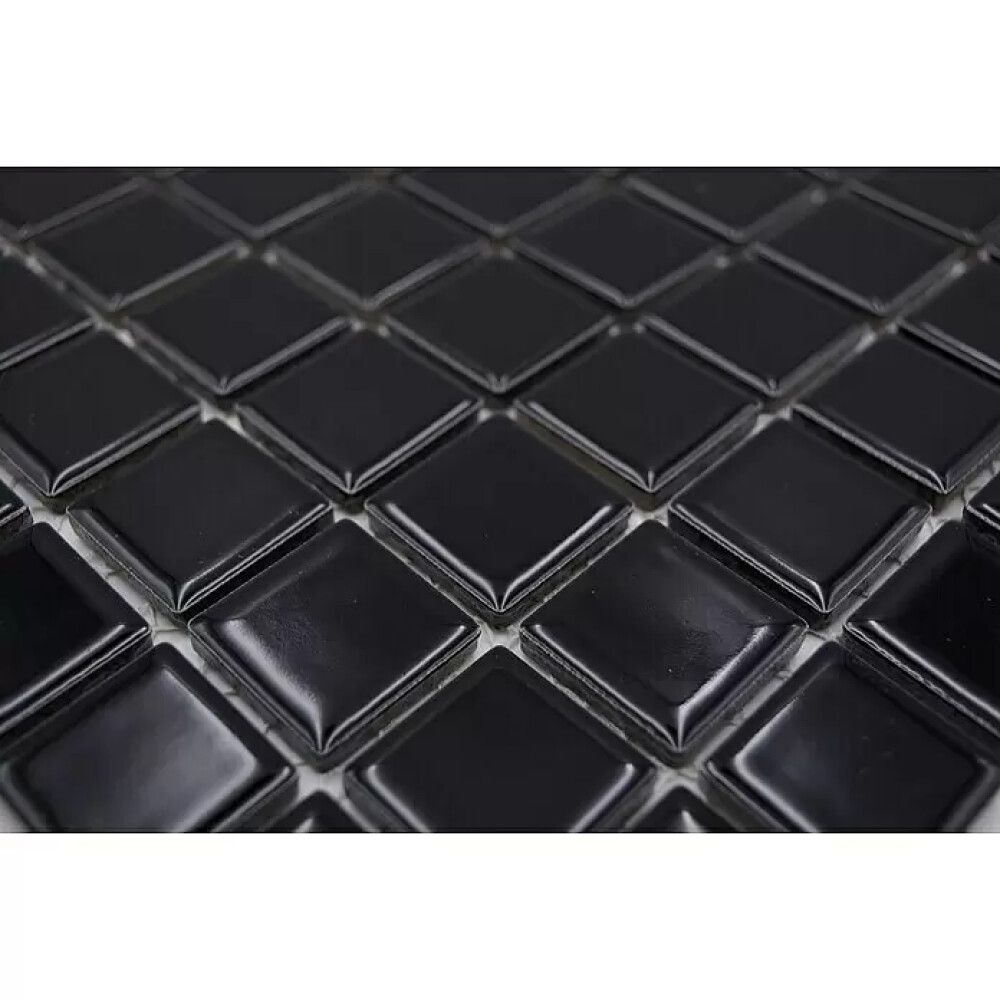 Mosaiik Square must läikiv 30 x 30 cm
