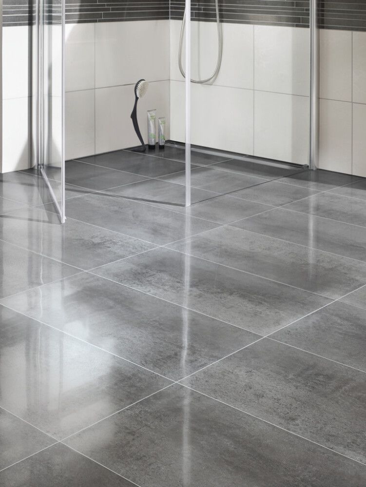 Põrandaplaat Metallic hõbedane 30 x 60 cm