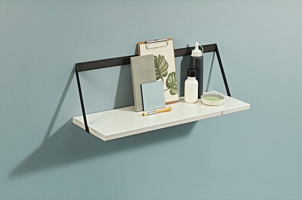 Riiuliplaat Vintage valge 600 x 250 x 180 mm