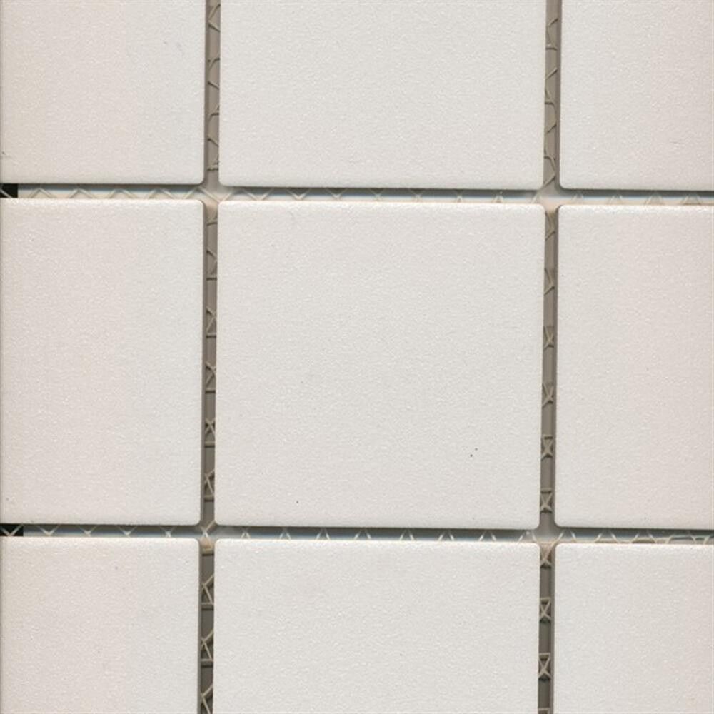 Mosaiik põrandaplaat 9,7 x 9,7 cm Valge