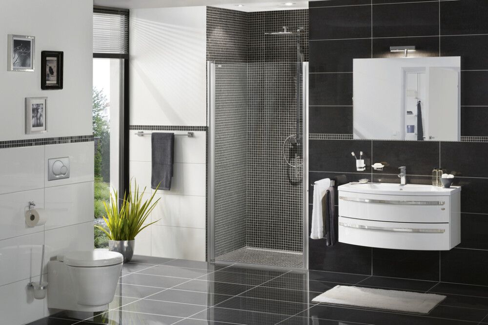 Põrandaplaat RAK Ceramics Futura 30 x 60 cm läikiv must