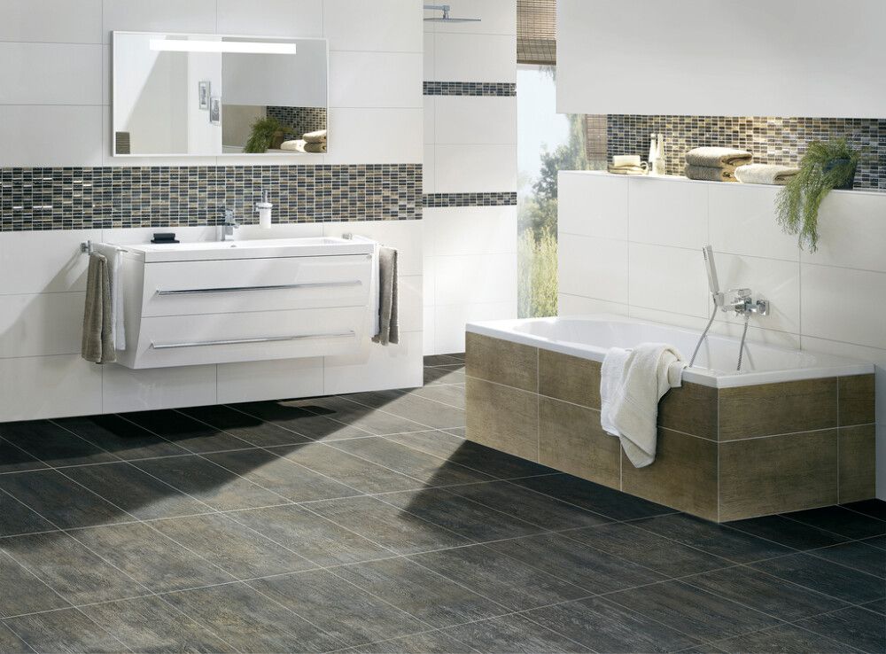 Seinaplaat Natura Silk matt valge 30 x 60 cm