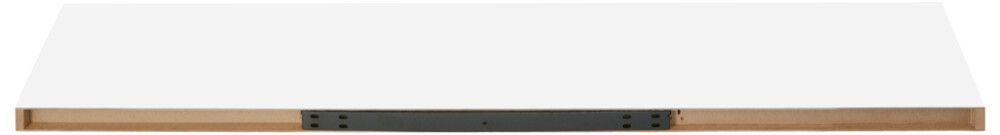 Seinariiul Regalux XL4 valge kõrgläige 118 x 23,5 x 3,8 cm