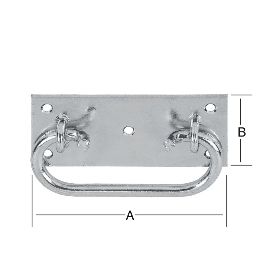 Kasti kandekäepide 108 x 45 mm