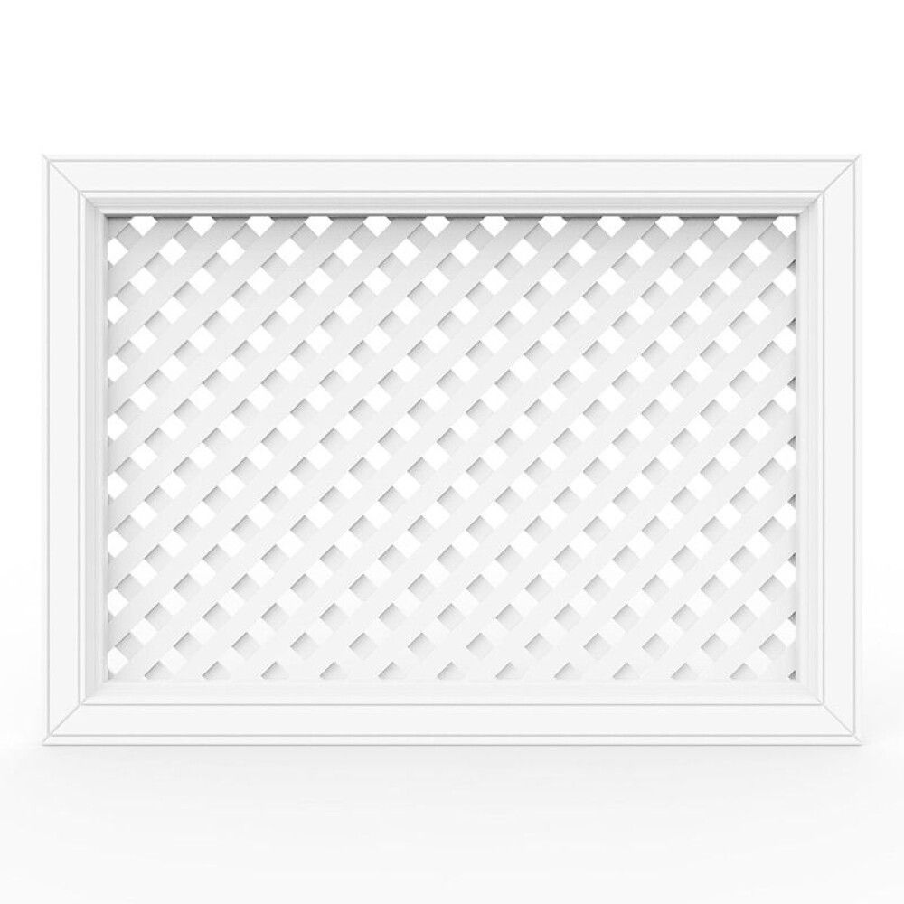 Radiaatorikate Lundbergs Klara 700 x 760 mm valge