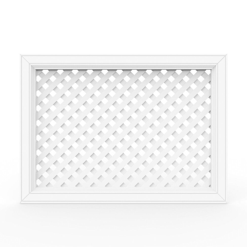 Radiaatorikate Lundbergs Klara 700 x 760 mm valge