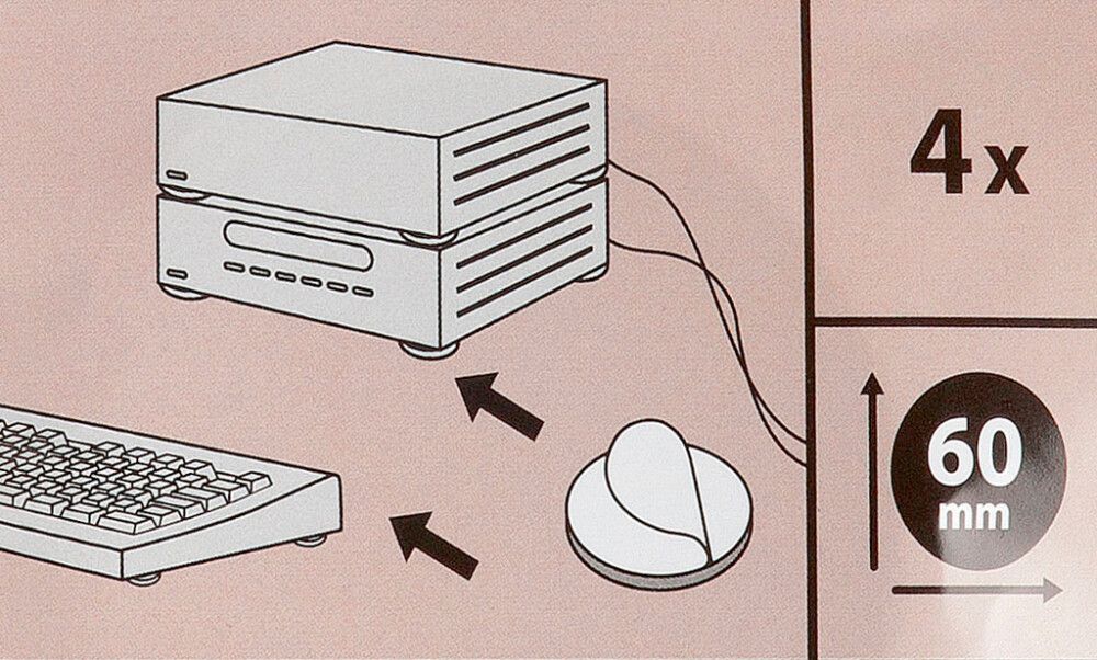 Libisemistõke 60 mm 4 tk