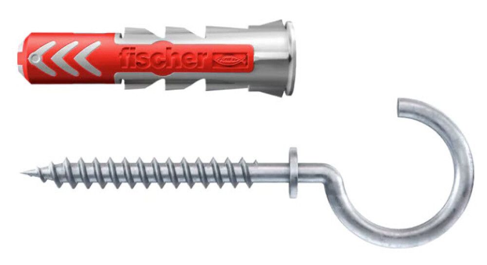 Konksude ja tüüblite komplekt Duopower 6 x 30 RH K