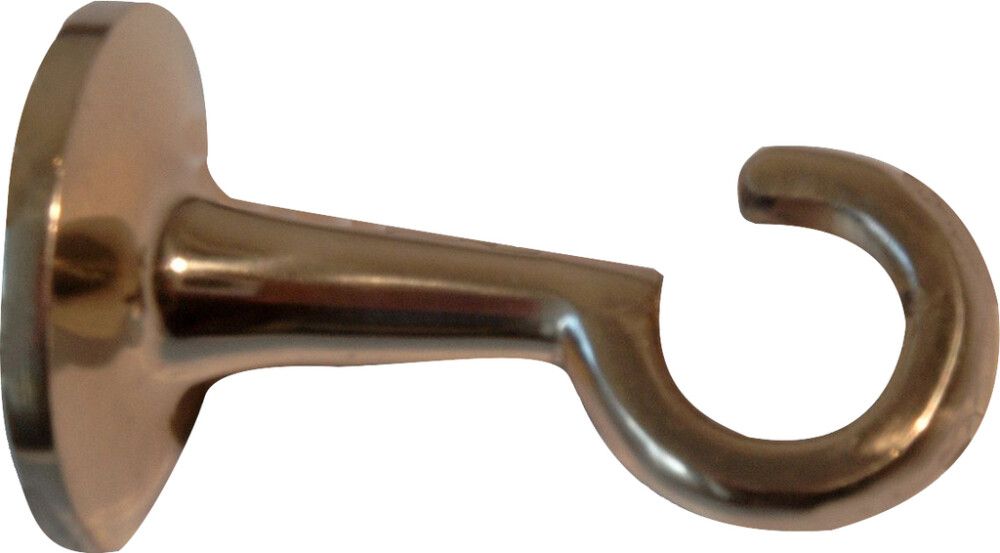 Otsahaak Stabilit  Ø 30 mm poleeritud messing