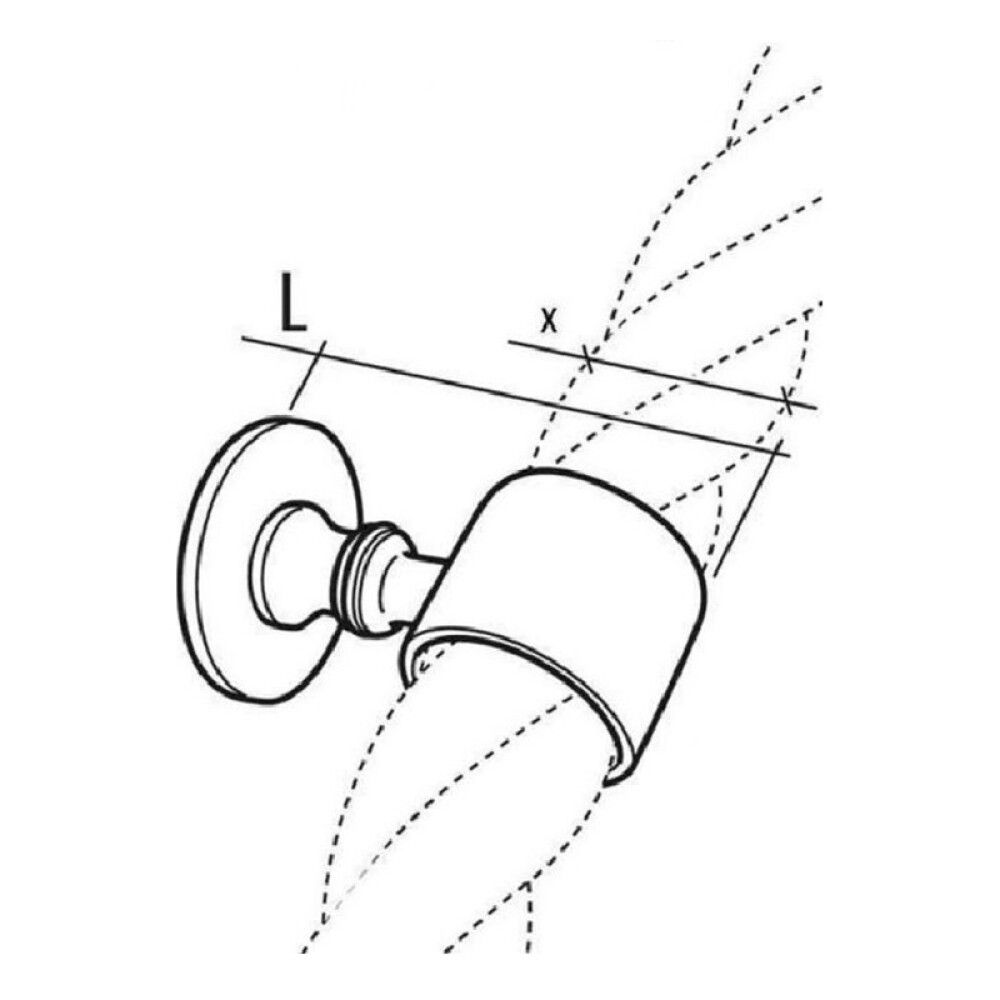 Seinakandur Stabilit Ø 30 mm pronks