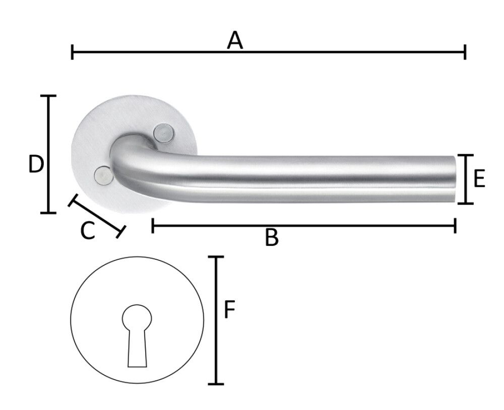Siseukse link Beslagsboden B235SNS