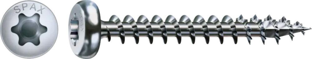 Ümarpeakruvi Spax Wirox T30 6 x 40 mm 16 tk