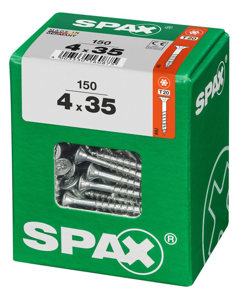 Peitpeakruvi Spax 4 x 35 mm