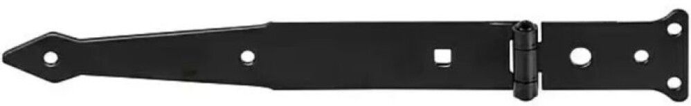 Väravahing 250 x 35 mm must