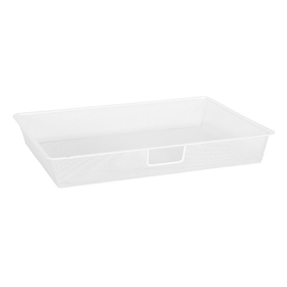 Võrkkorv Elfa väljatõmmatav valge 600 x 400 x 80 mm
