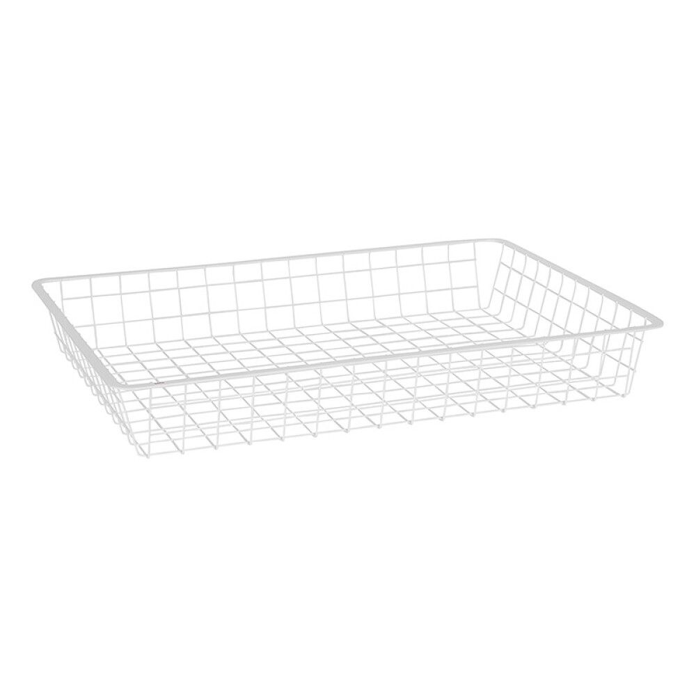 Traatkorv Elfa väljatõmmatav valge 600 x 400 x 80 mm