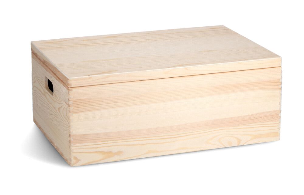 Puidust kast Zeller kaanega 60 x 40 x 24 cm