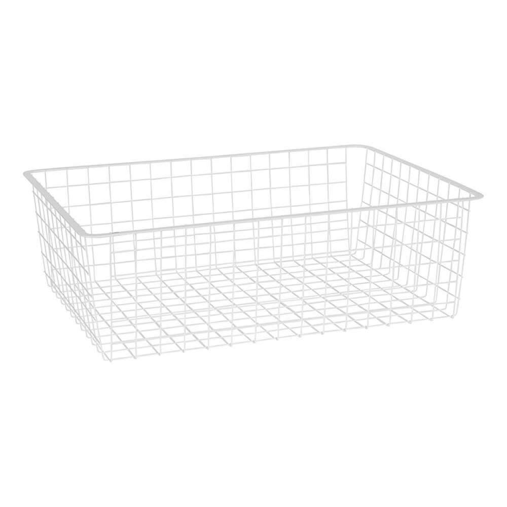 Traatkorv Elfa väljatõmmatav valge 600 x 400 x 180 mm