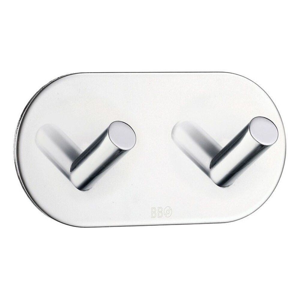 Nagi BK1091 läikiv roostevaba teras kahe konksuga