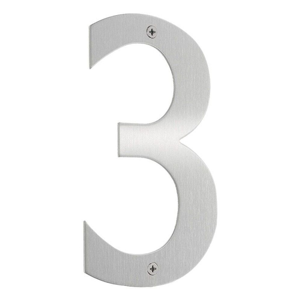 Majanumber Beslagsboden 3 harjatud roostevaba teras