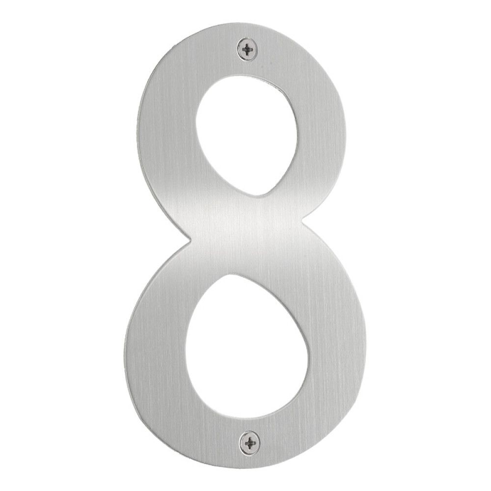 Majanumber Beslagsboden 8 harjatud roostevaba teras