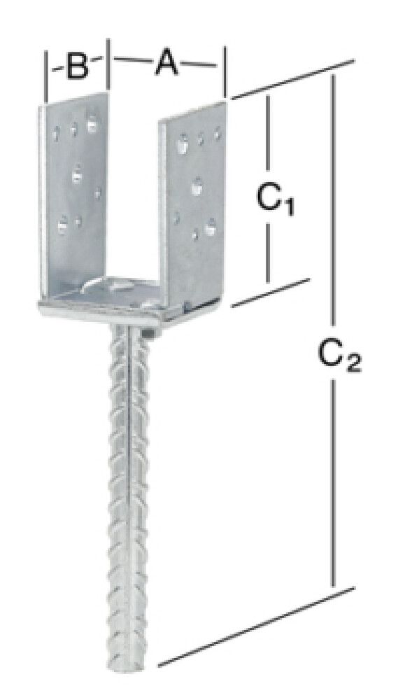 Reguleeritav postiking Vormann 315 mm