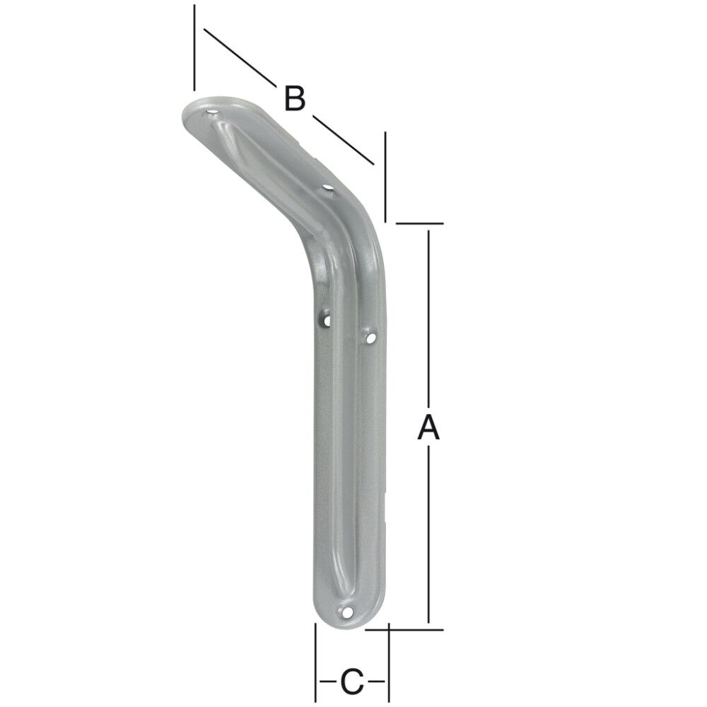 Riiulikandur 146 x 102 mm hall