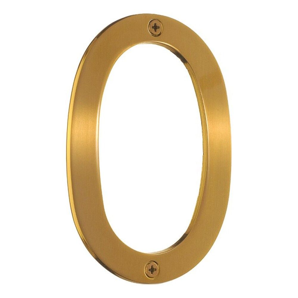 Majanumber Beslagsboden Villa 0 harjatud messing