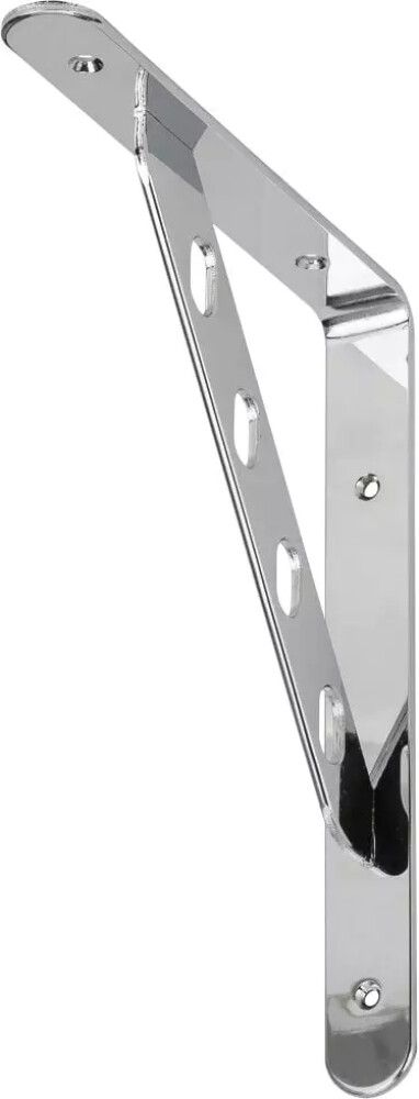 Riiulikandur 250 x 200 x 30 mm kroom