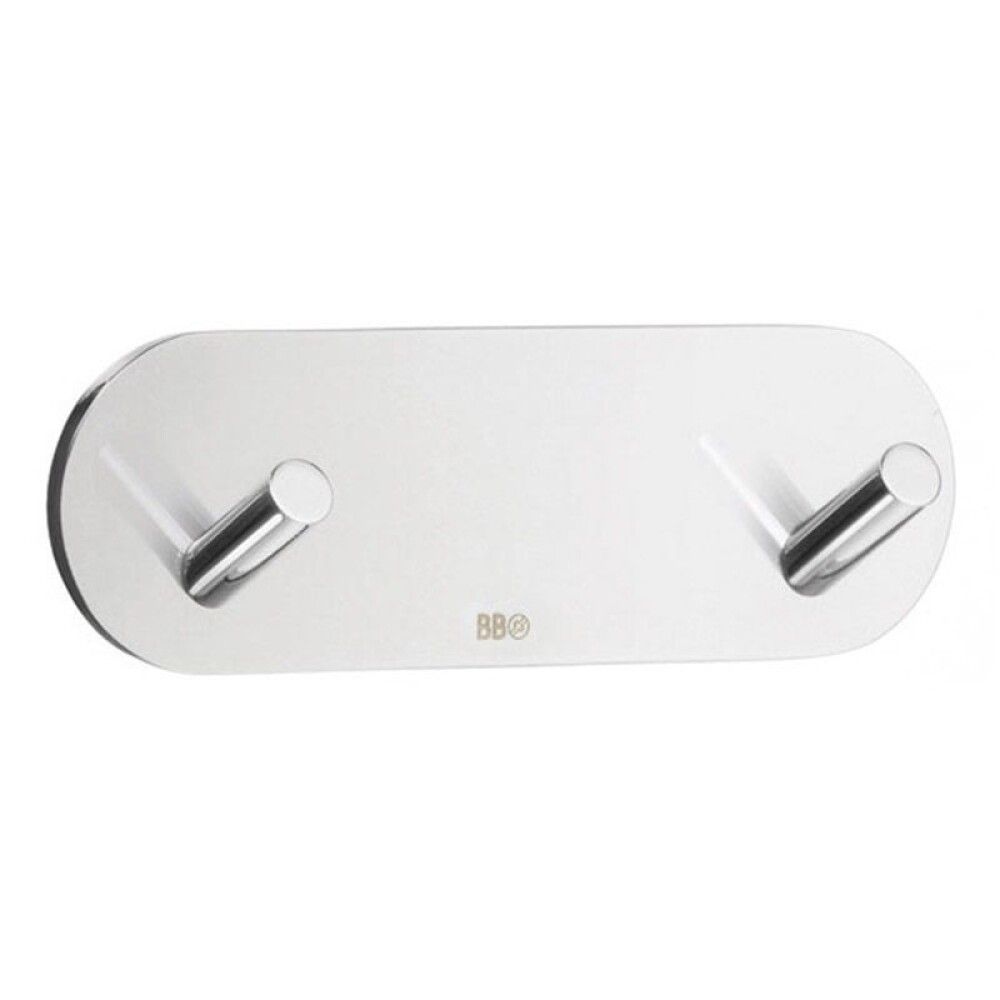 Nagi BK1081 kroomitud roostevaba teras kahe konksuga