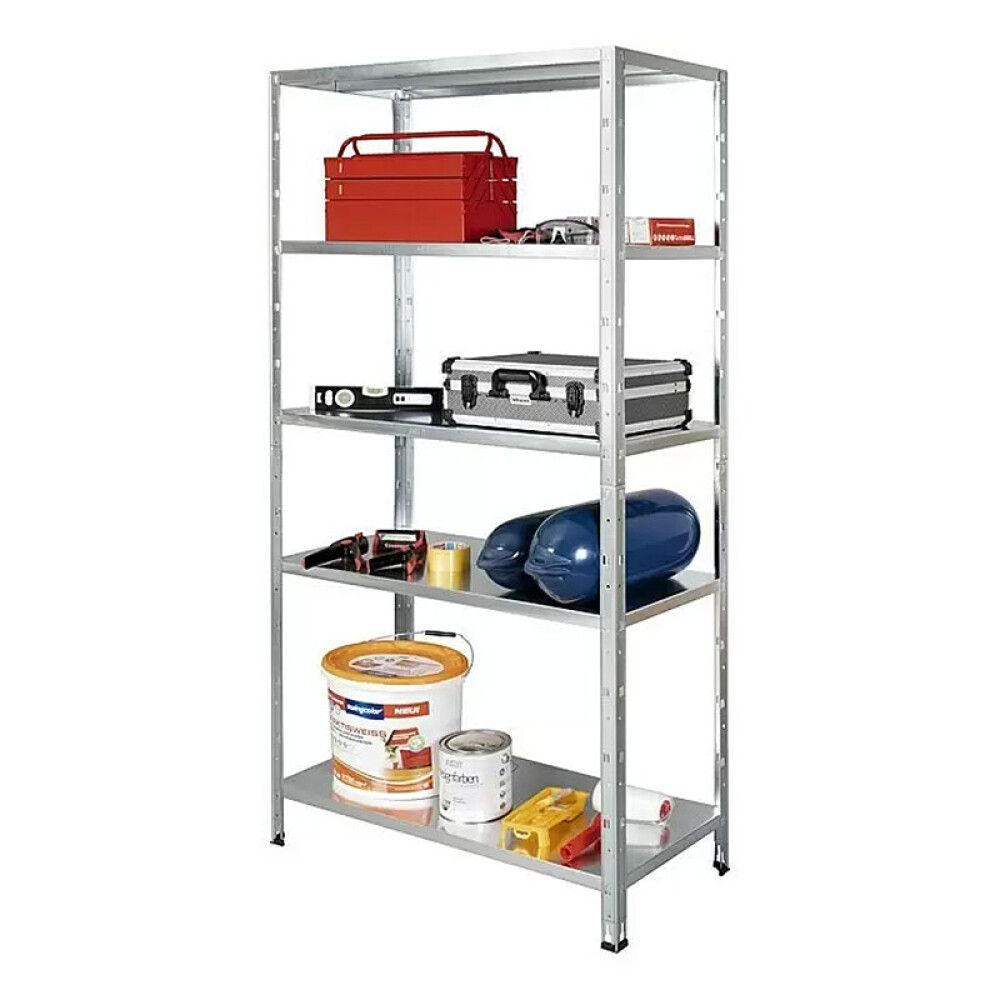 Metallriiul Regalux 188 x 100 x 45 cm, tsingitud