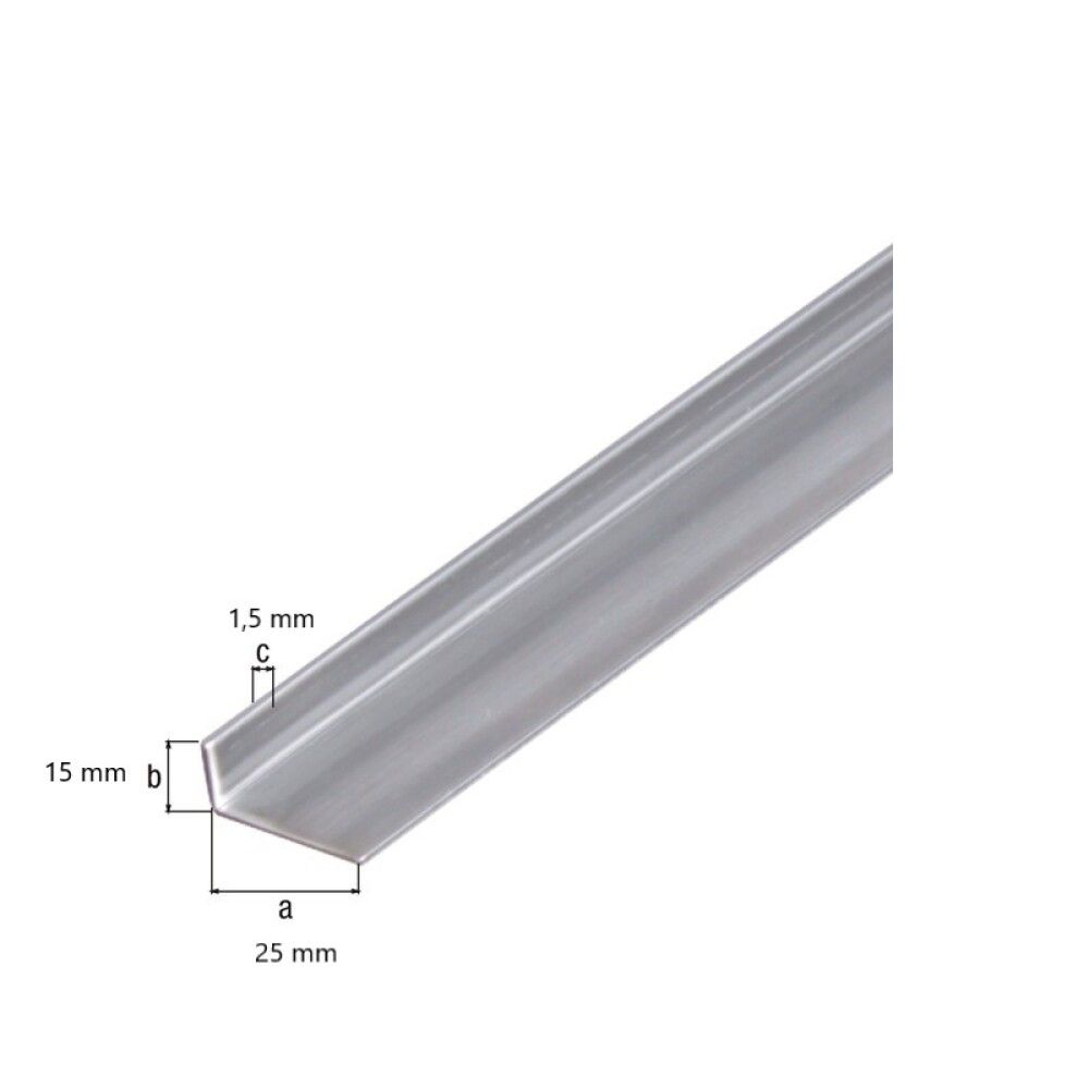 Nurgaprofiil 25 x 15 x 2000 mm RST