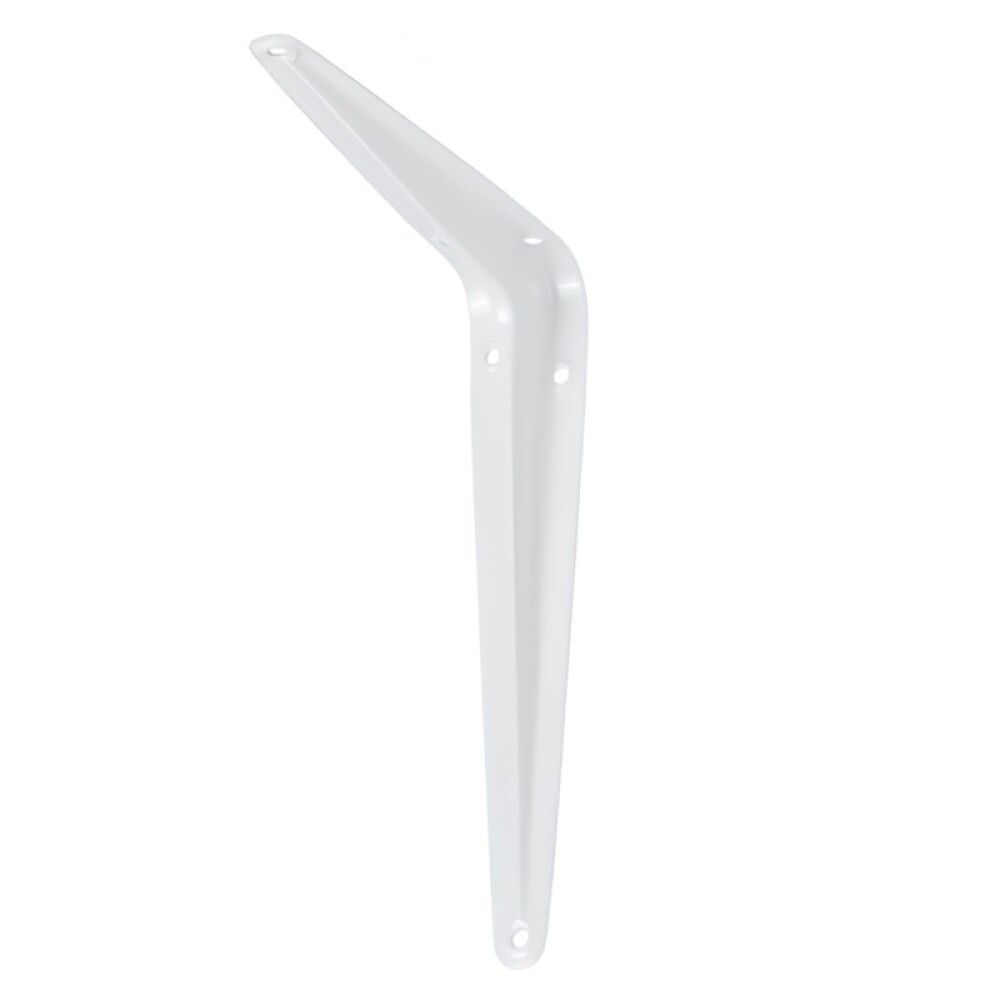 Riiulikandur 125 x 150 mm valge