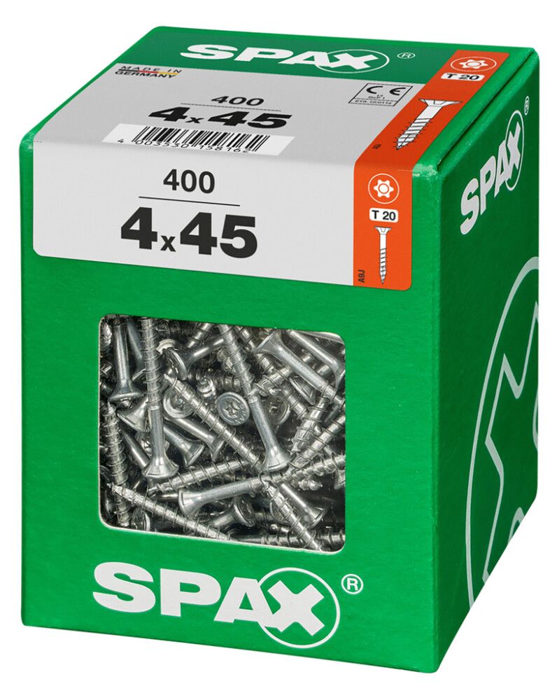 Peitpeakruvi Spax 4 x 45 mm