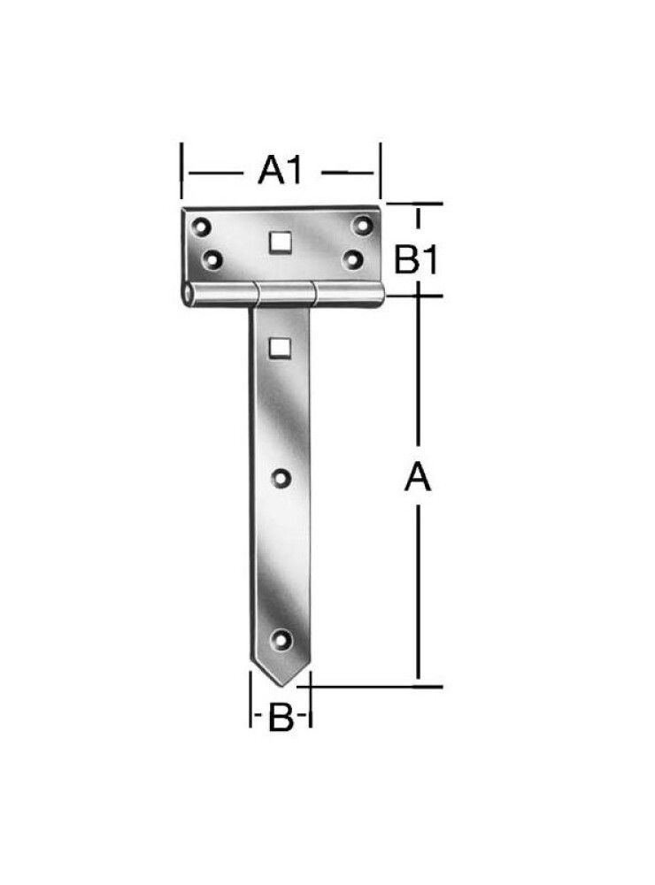 Väravahing 300 x 33 mm