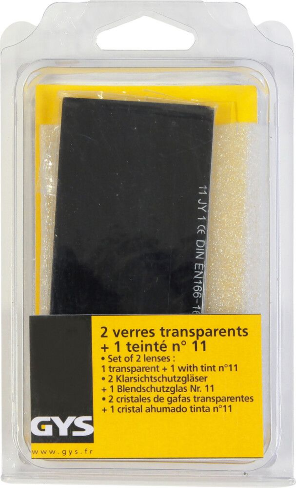 Kaitseklaaside komplekt Gys keevitusmaskile